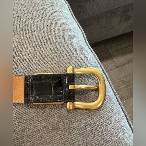 Streets Ahead Black and Gold Horse Belt - Picture 6 of 16